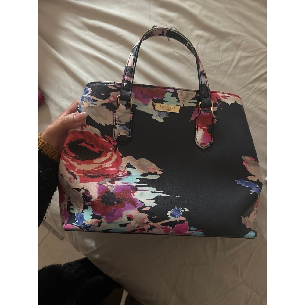 Kate Spade Laurel Way Evangelie Bag in Blurry Floral